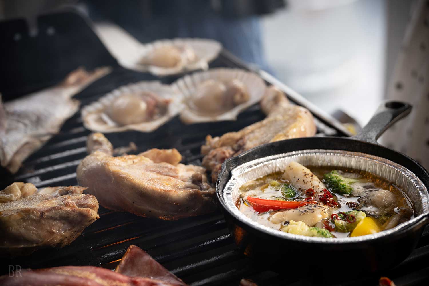 Special BBQ with the ingredients sent directly from the Karato Market